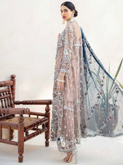 EMAAN ADEEL Elegant Bridal Collection Vol-3 Embroidered 3PC Suit EA-302 - FaisalFabrics.pk