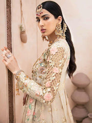 EMAAN ADEEL Elegant Bridal Collection Vol-3 Embroidered 3PC Suit EA-303 - FaisalFabrics.pk