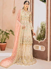 EMAAN ADEEL Elegant Bridal Collection Vol-3 Embroidered 3PC Suit EA-303 - FaisalFabrics.pk
