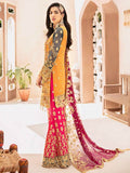 EMAAN ADEEL Elegant Bridal Collection Vol-3 Embroidered 3PC Suit EA-304 - FaisalFabrics.pk