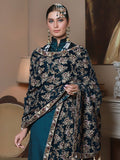 Emaan Adeel Luxury Embroidered Velvet Shawl Edition S-101