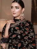 Emaan Adeel Luxury Embroidered Velvet Shawl Edition S-102