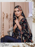 Emaan Adeel Luxury Embroidered Velvet Shawl Edition S-103 - FaisalFabrics.pk