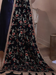 Emaan Adeel Luxury Embroidered Velvet Shawl Edition S-103 - FaisalFabrics.pk