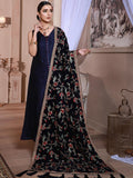 Emaan Adeel Luxury Embroidered Velvet Shawl Edition S-103