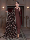 Emaan Adeel Luxury Embroidered Velvet Shawl Edition S-105 - FaisalFabrics.pk