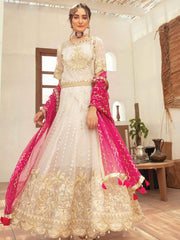 Emaan Adeel Luxury Chiffon Vol-13 Embroidered 3Pc Suit EA-1301 - FaisalFabrics.pk