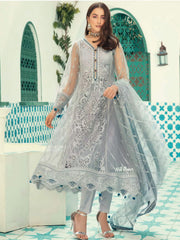 Emaan Adeel Luxury Chiffon Vol-13 Embroidered 3Pc Suit EA-1304 - FaisalFabrics.pk