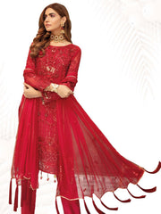 Emaan Adeel Luxury Chiffon Vol-13 Embroidered 3Pc Suit EA-1305 - FaisalFabrics.pk