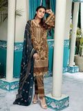 Emaan Adeel Luxury Embroidered Chiffon Unstitched 3 Piece Suit EA-1006
