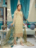 Emaan Adeel Luxury Embroidered Chiffon Unstitched 3 Piece Suit EA-1007 - FaisalFabrics.pk