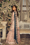Emaan Adeel Bridal Collection Chiffon Unstitched 3 Piece Suit EA-201 - FaisalFabrics.pk
