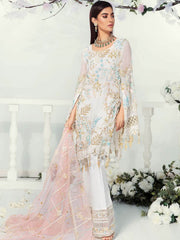 Emaan Adeel Chiffon Collection Vol-9 Unstitched 3 Piece Suit EA-907 - FaisalFabrics.pk