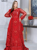 Emaan Adeel Mahermah Bridal Collection 2021 Noor e Chasham MB-01 - FaisalFabrics.pk