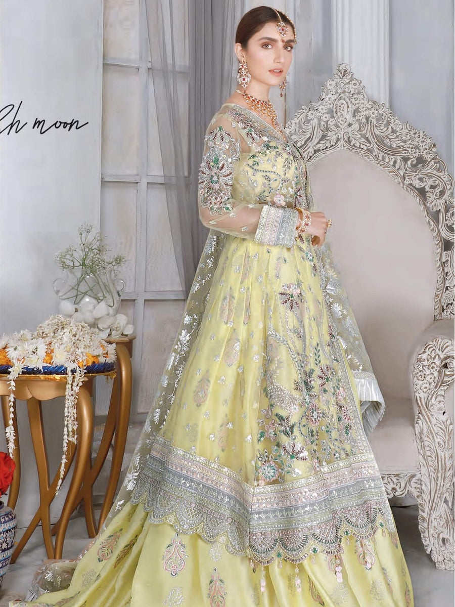Emaan Adeel Mahermah Bridal Collection 2021 Mah e Kamil MB-05 - FaisalFabrics.pk