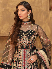 Emaan Adeel Virsa Luxury Chiffon 3 Piece Embroidered Suit VR-01 - FaisalFabrics.pk