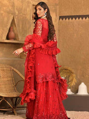 Emaan Adeel Virsa Luxury Chiffon 3 Piece Embroidered Suit VR-08 - FaisalFabrics.pk