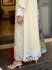Mushq Lawana Embroidered Luxury Lawn Unstitched 3Pc Suit MSL-23-04 Emon