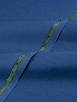 DYNASTY Hawk Wash & Wear Men's Unstitched Suit Estate Blue for Summer - FaisalFabrics.pk