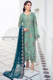 Ramsha Embroidered Luxury Chiffon Unstitched 3 Piece Suit F-2102 - FaisalFabrics.pk