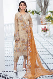 Ramsha Embroidered Luxury Chiffon Unstitched 3 Piece Suit F-2103 - FaisalFabrics.pk