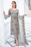 Ramsha Embroidered Luxury Chiffon Unstitched 3 Piece Suit F-2106 - FaisalFabrics.pk