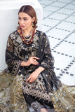 Ramsha Embroidered Luxury Chiffon Unstitched 3 Piece Suit F-2108 - FaisalFabrics.pk