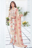 Ramsha Embroidered Luxury Chiffon Unstitched 3 Piece Suit F-2109 - FaisalFabrics.pk