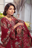 Ramsha Embroidered Luxury Chiffon Unstitched 3 Piece Suit F-2111 - FaisalFabrics.pk