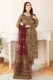 Ramsha Luxury Chiffon Vol-22 Unstitched 3Pc Suit F-2203