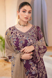 Ramsha Luxury Chiffon Vol-22 Unstitched 3Pc Suit F-2206