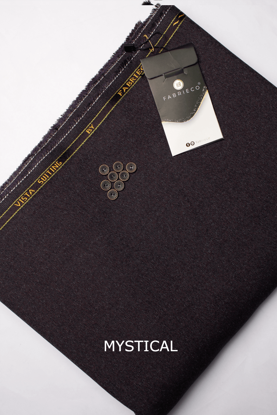 Vista Suiting by Fabrieco Men's Unstitched Blended Suit for Winter