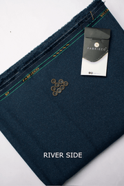 Vista Suiting by Fabrieco Men's Unstitched Blended Suit for Winter