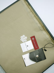 Fabrieco Blockbuster Men's Unstitched Cotton Suit for Summr - Olive