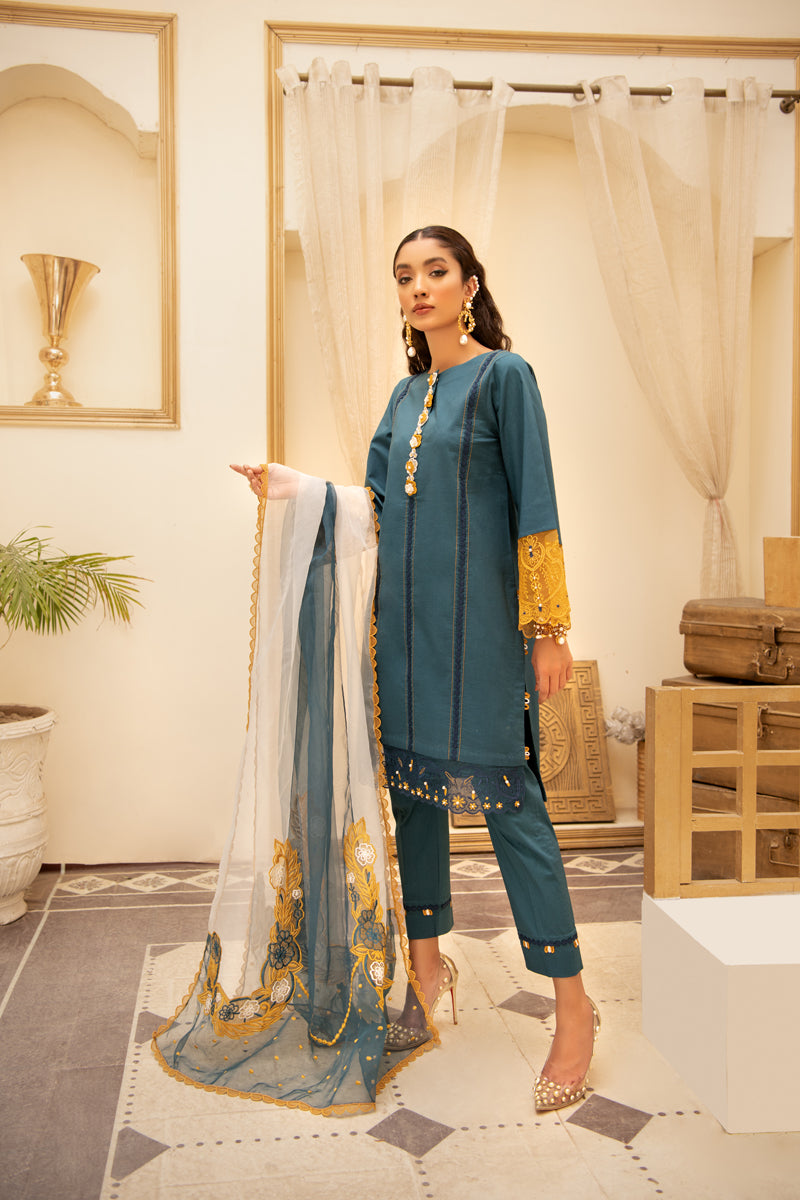 Maria Osama Khan Basic Pret Mehtab - FALAK