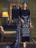 Hous of Nawab Makhmal Velvet Wedding Formals 3PC Suit 04-FALIHA