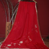 Tasneem Fabrics Women's Pure Organza Jacquard Dupatta - FBDY0002951