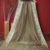 Tasneem Fabrics Women's Pure Chiffon Jacquard Dupatta - FBDY0002960
