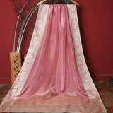 Tasneem Fabrics Women's Pure Chiffon Jacquard Dupatta - FBDY0002962