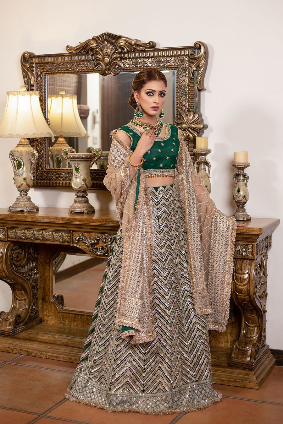 LYLA Festive 2021 Luxury Formals Unstitched 3 Piece Suit D-07 - FaisalFabrics.pk