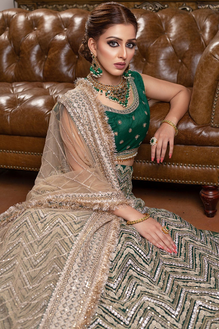 LYLA Festive 2021 Luxury Formals Unstitched 3 Piece Suit D-07 - FaisalFabrics.pk
