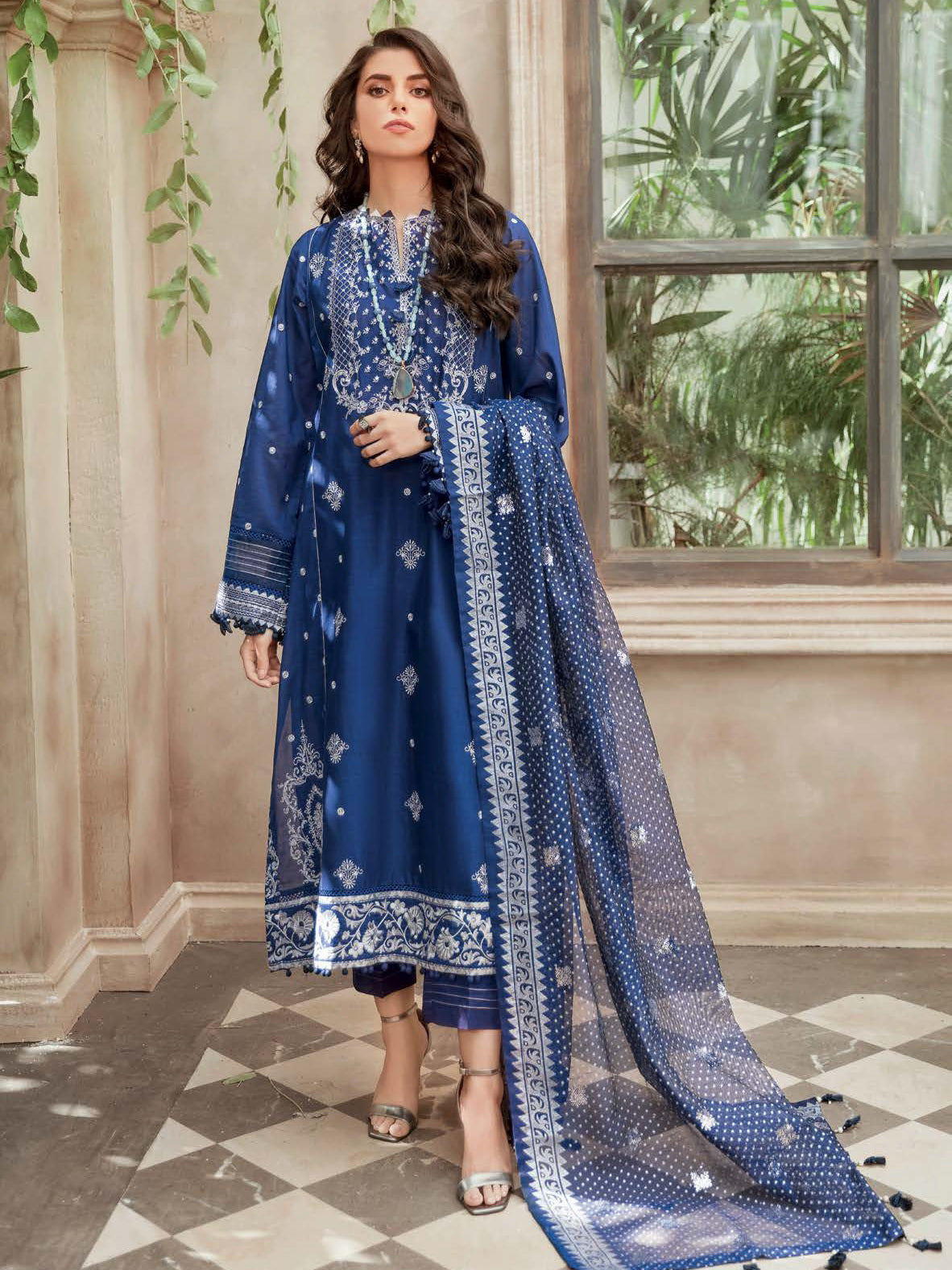 Gul Ahmed Luxury Festive Eid Collection 2022 3Pc Suit FE-22009 Gul Ahmed Luxury Festive Eid Collection 2022 3Pc Suit FE-22009
