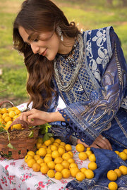 Gul Ahmed Festive Eid Embroidered Cotton Unstitched 3Pc Suit FE-32024