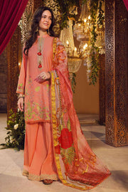 Gul Ahmed Festive Eid Embroidered Lawn Unstitched 3Pc Suit FE-32044