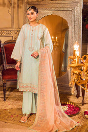 Gul Ahmed Festive Eid Embroidered Cotton Unstitched 3Pc Suit FE-32045