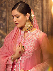 Gul Ahmed Festive Eid Embroidered Organza Unstitched 3Pc Suit FE-32046