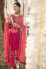 Gul Ahmed Festive Eid Embroidered Lawn Unstitched 3Pc Suit FE-32049