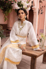 Gul Ahmed Festive Eid Embroidered Lawn Unstitched 3Pc Suit FE-32075