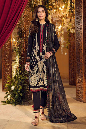 Gul Ahmed Festive Eid Embroidered Lawn Unstitched 3Pc Suit FE-32076