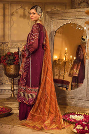 Gul Ahmed Festive Eid Embroidered Net Unstitched 3Pc Suit FE-32080